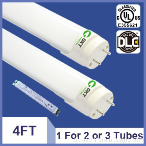 5years warranty 100lm/w 2ft 18w led tube light t8
